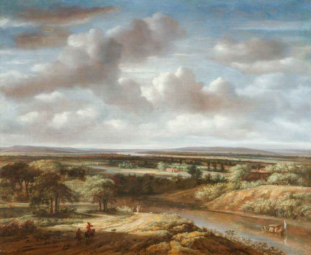 River Landscape - Philips Koninck