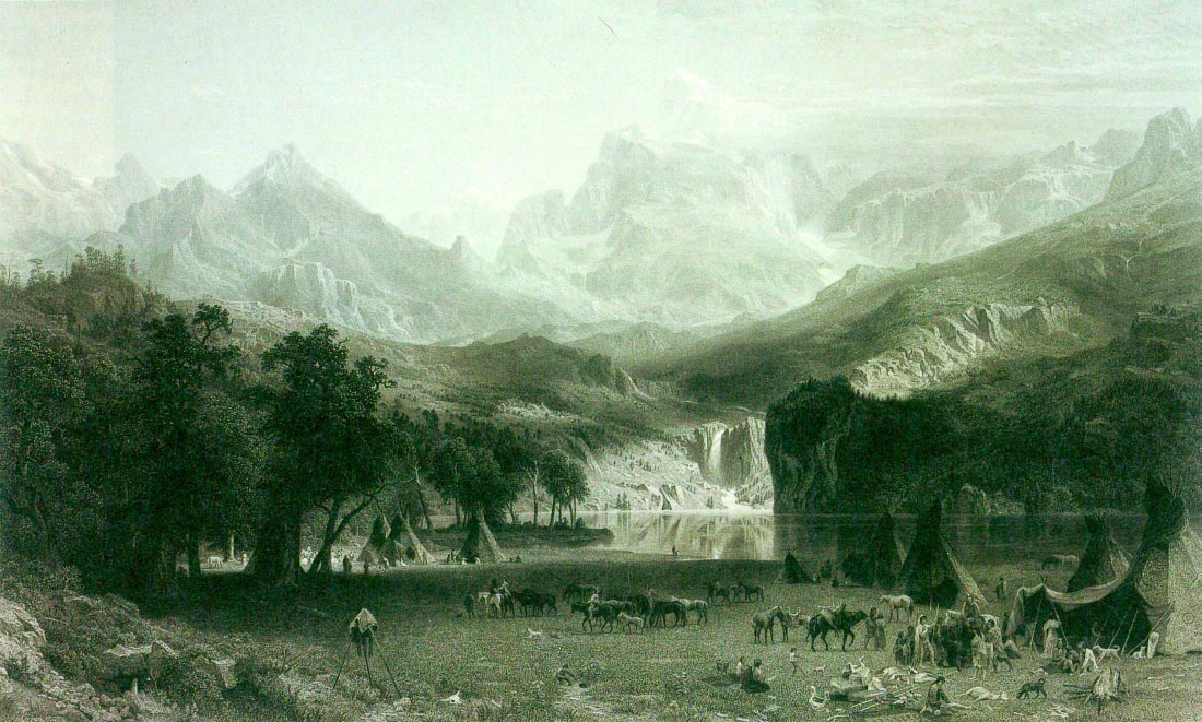 Rockies at Landers Peak - Bierstadt