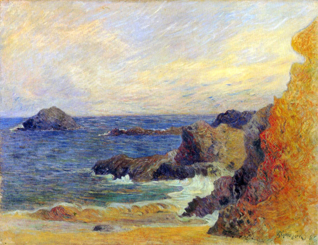 Rocky Coast - Gauguin