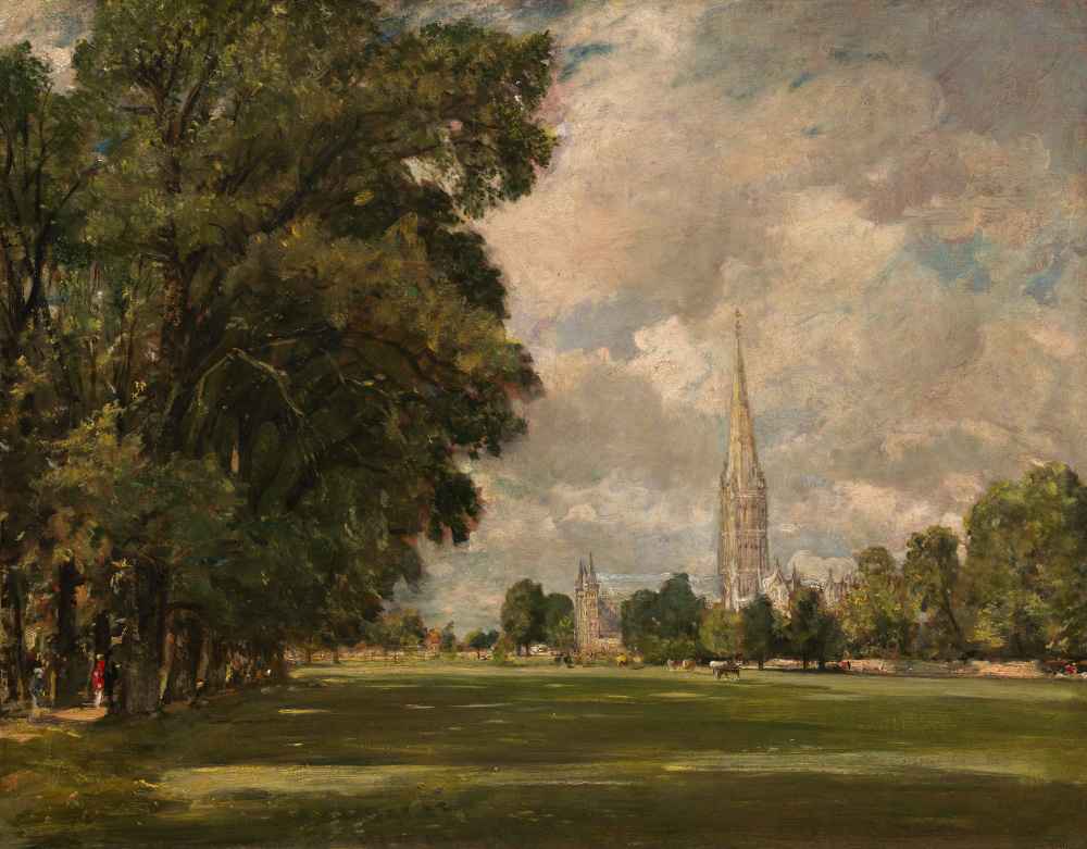 Salisbury Cathedral from Lower Marsh Close - John Constable