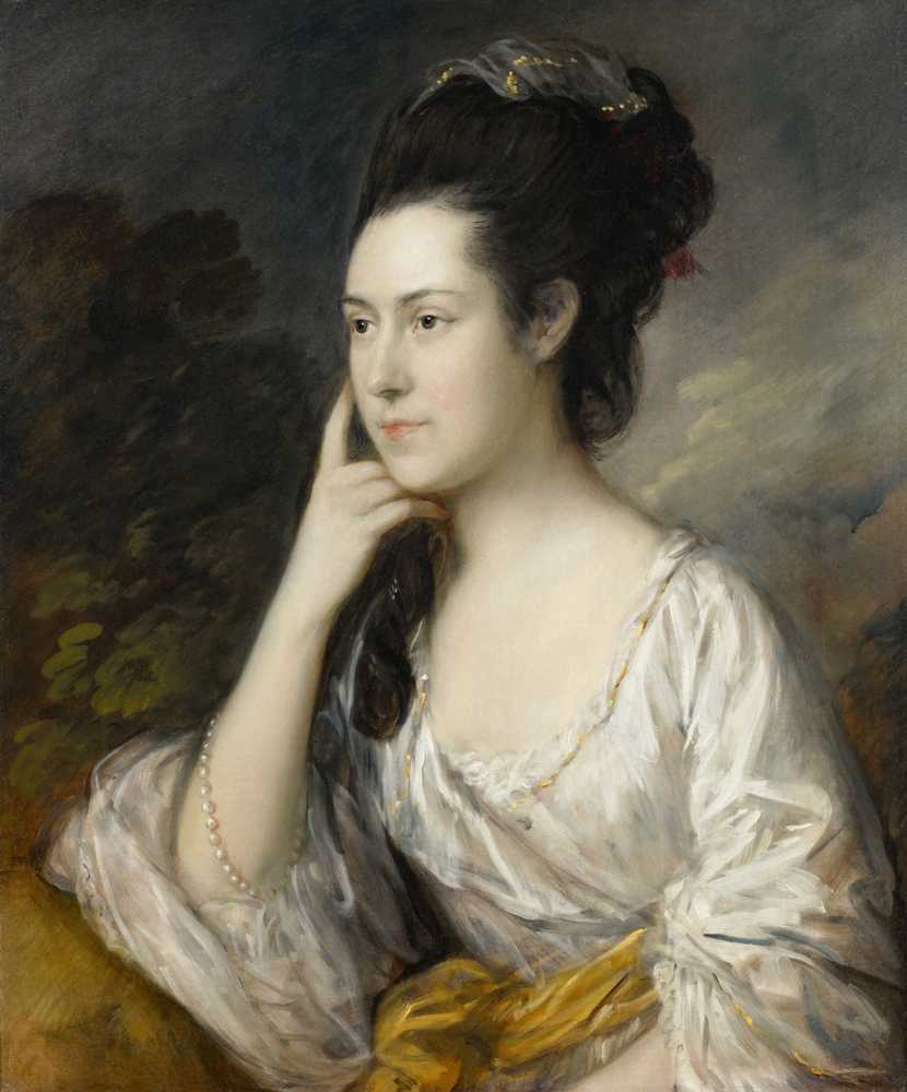 Sarah Rowlls Chad (About 1775) - Thomas Gainsborough
