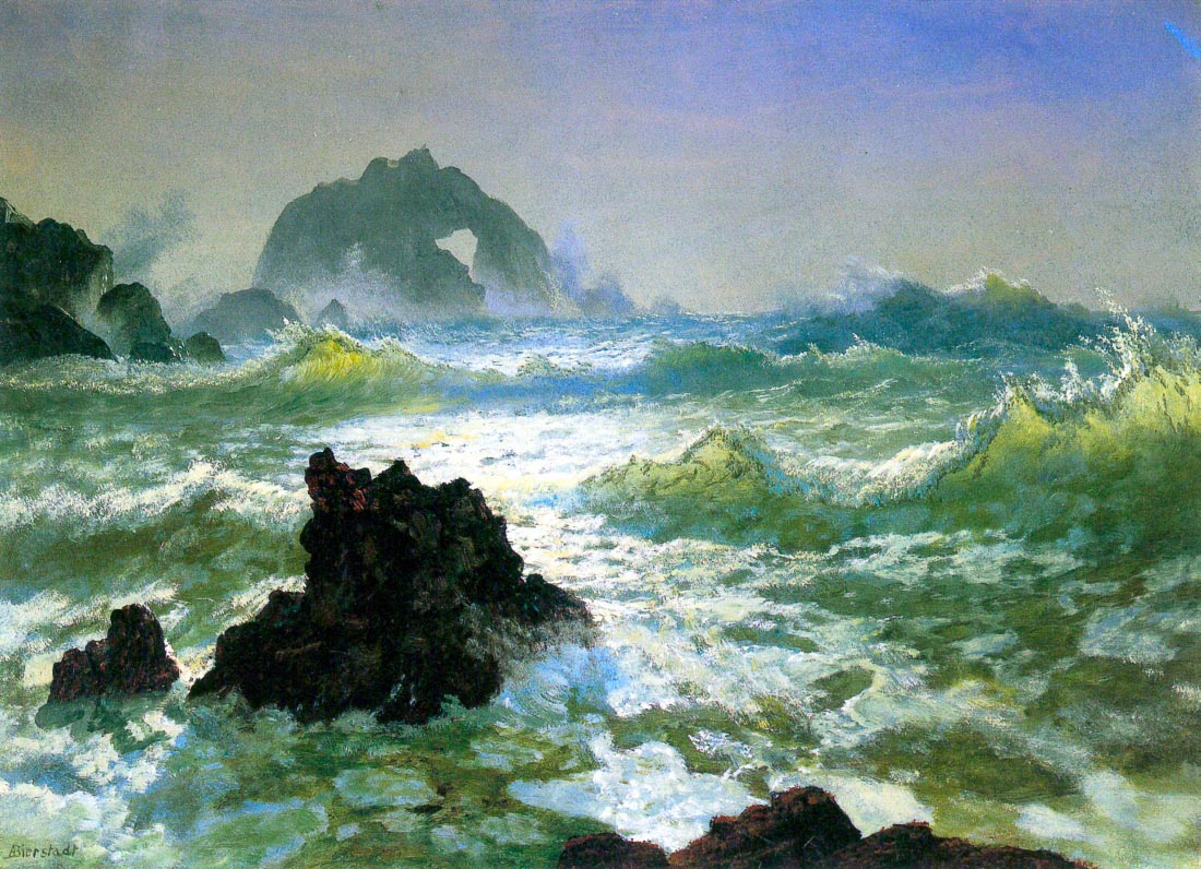 Seal Rock 2 - Bierstadt