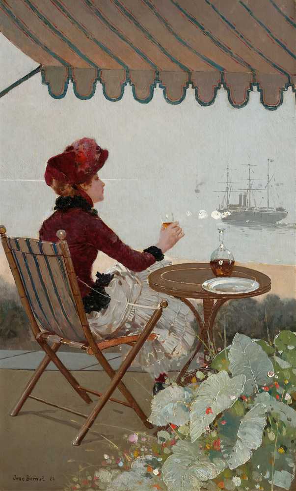 Seaside Cafe (1884) - Jean Beraud