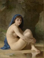 Seated Nude - William-Adolphe Bouguereau