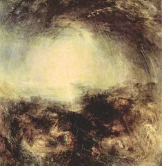 Shade and darkness - The evening of the deluge - Joseph Mallord Turner