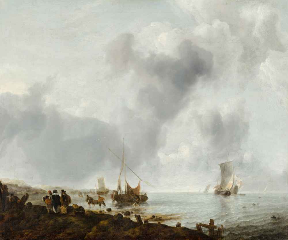 Ships off the Coast - Jan van de Cappelle
