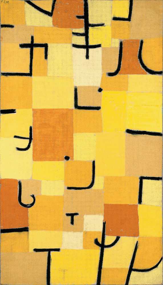 Signs In Yellow (1937) - Paul Klee