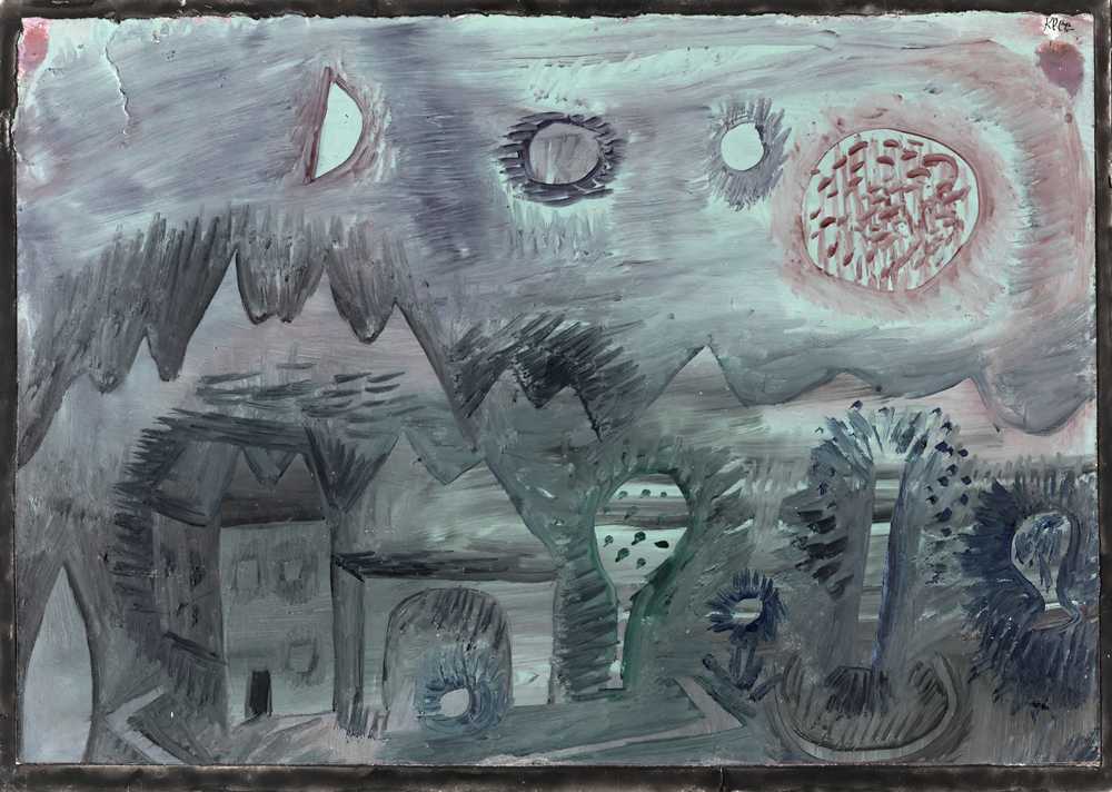Signs in the Sky (1924) - Paul Klee