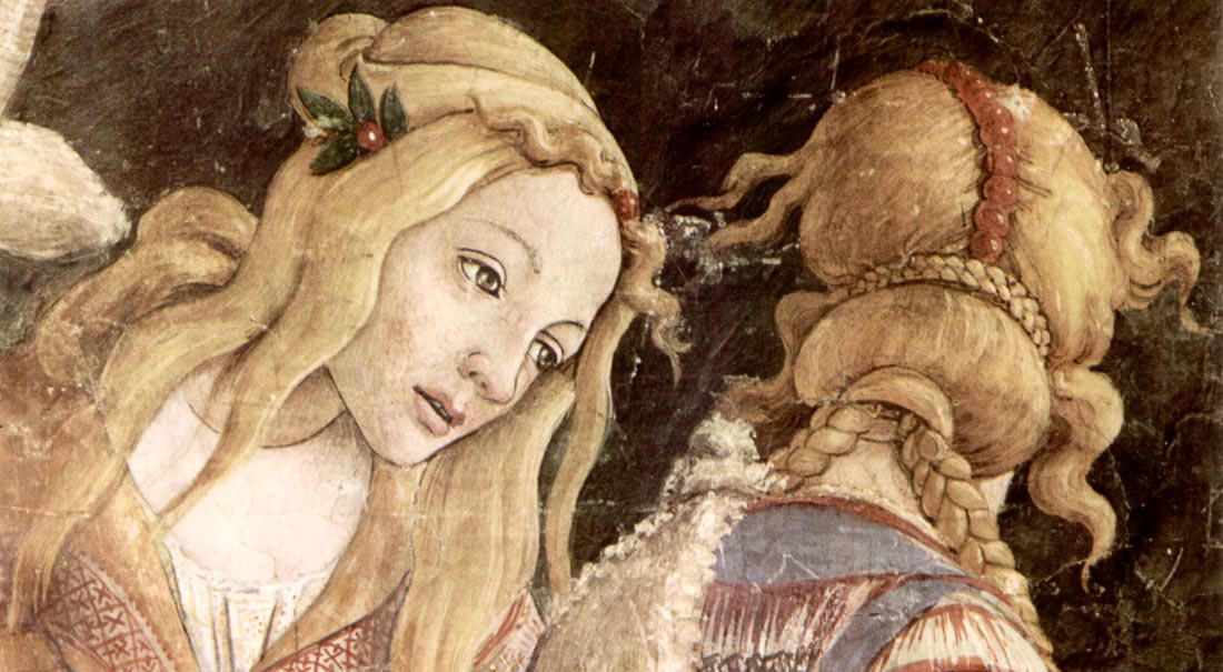 Sistine Chapel -The youth of Moses Detail - Botticelli