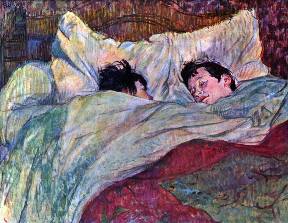 Sleeping - Toulouse-Lautrec
