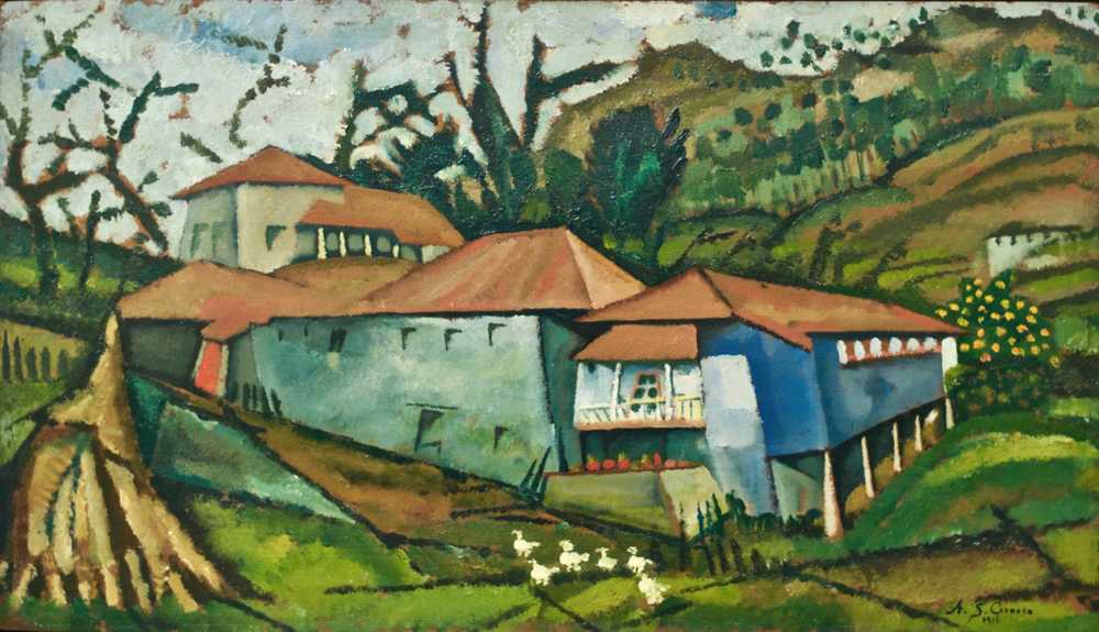 Small River House (1913) - Amadeo de Souza-Cardoso