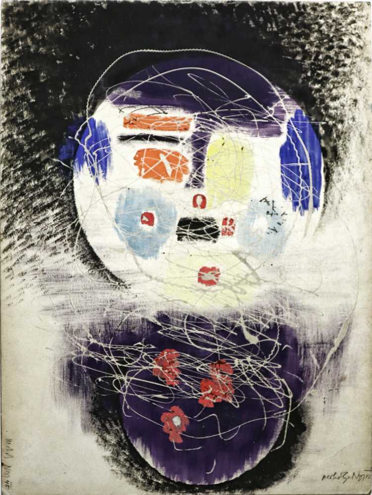 Space Construction (1945) - László Moholy-Nagy