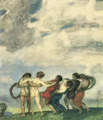 Springtime - Franz von Stuck