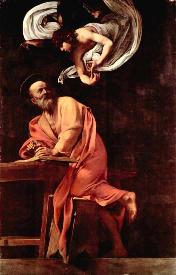 St. Matthew and the Angel - Caravaggio