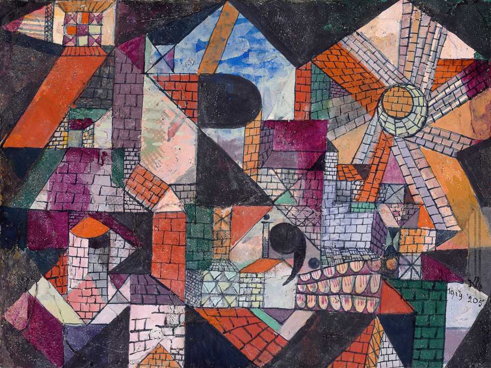Stadt R (1919) - Paul Klee