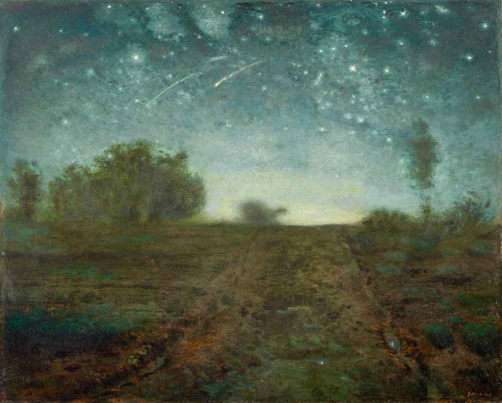 Starry Night - Jean Francois Millet