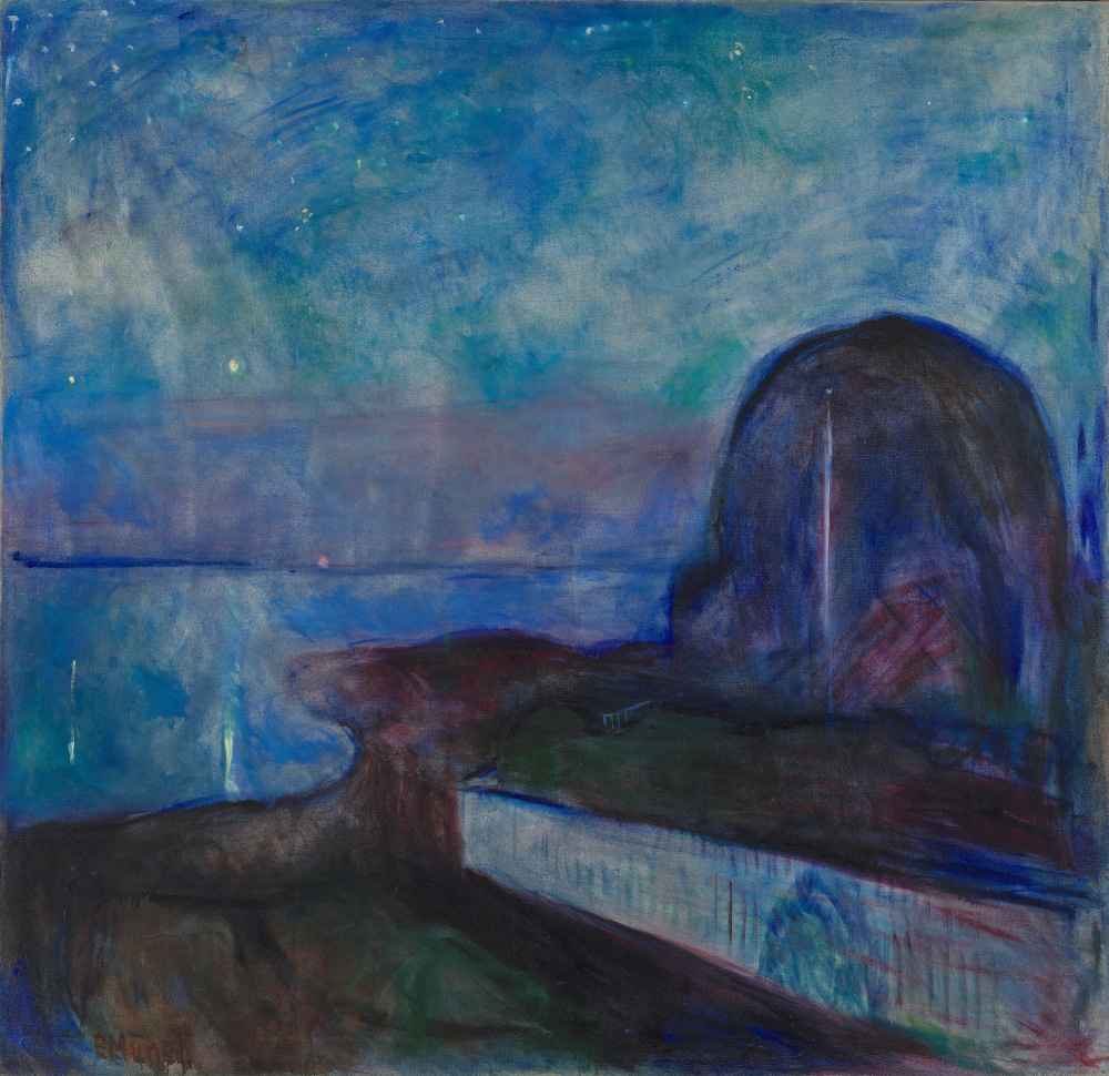 Starry Night - Edward Munch