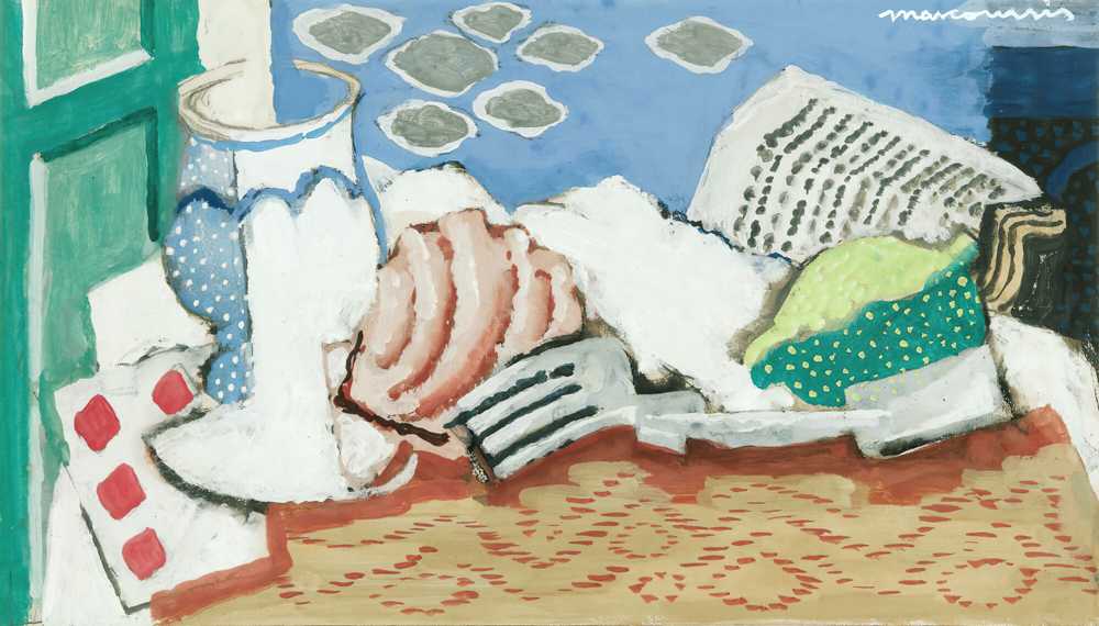 Still Life In The Newspaper (circa 1925) - Louis Marcoussis