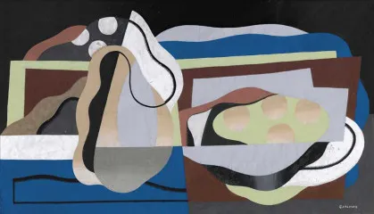 Still Life With Fruit (1929 2) - Georges Valmier