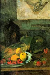 Still Life in Front of a Stich - Gauguin