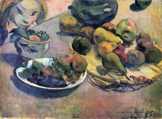 Still Life with Fruit - Gauguin