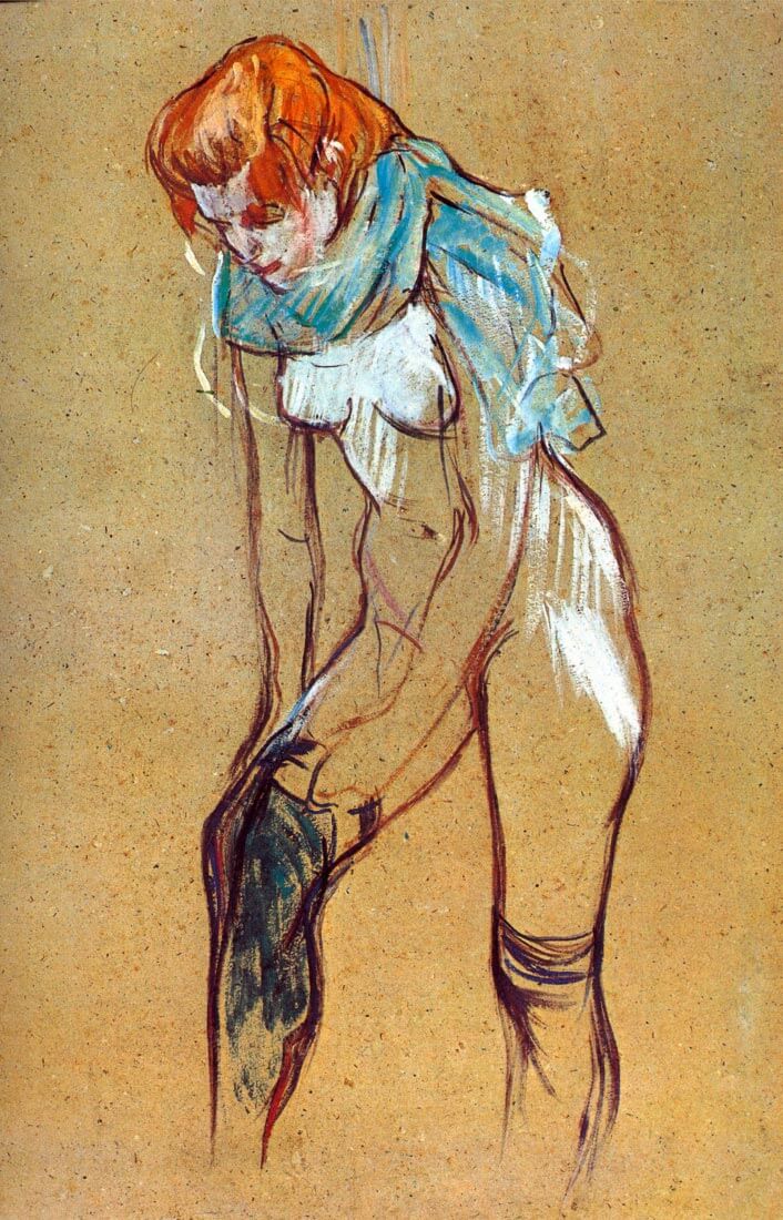 Stockings - Toulouse-Lautrec