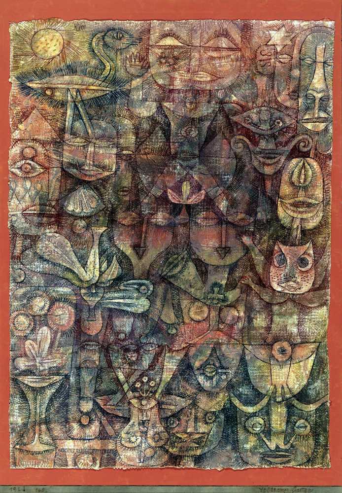 Strange Garden (1923) - Paul Klee