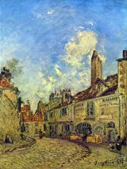 Street in Nevers - Jongkind