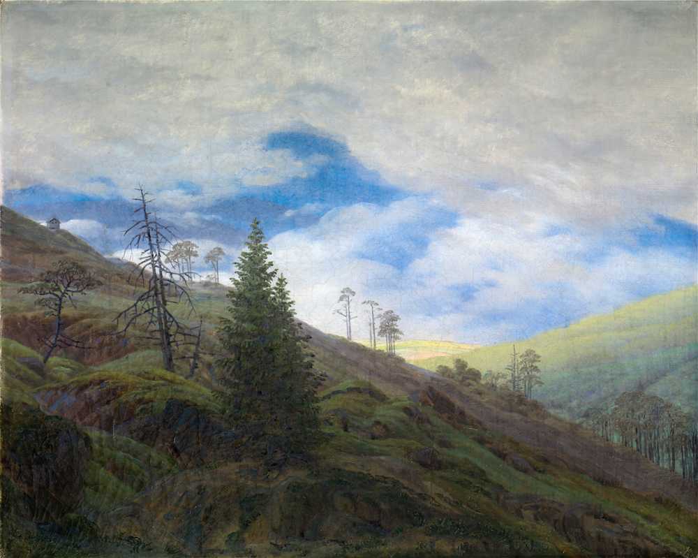 Sunburst in the Giant Mountains - Caspar David Friedrich