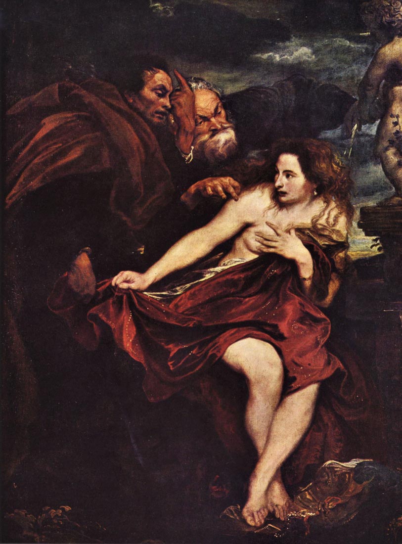 Susanna in a Bath - Van Dyck