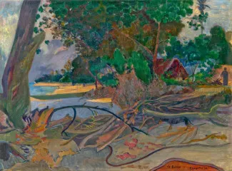 Te burao (The Hibiscus Tree) - Paul Gauguin