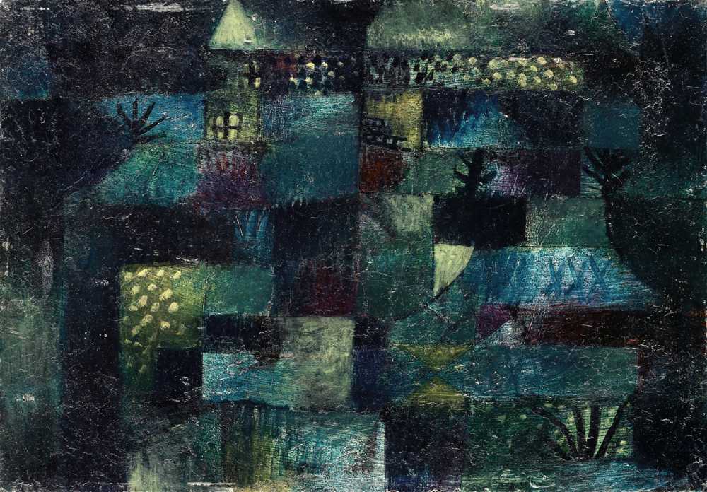 Terraced garden (1920) - Paul Klee
