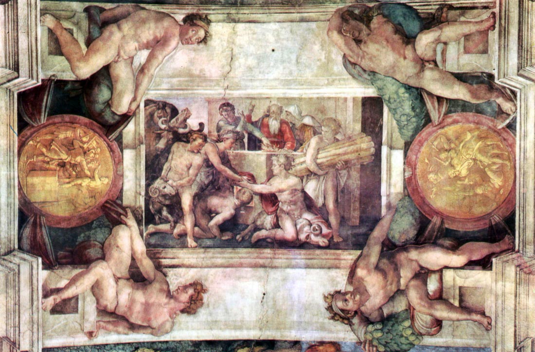 Thanks to the victims of Noah - Michelangelo