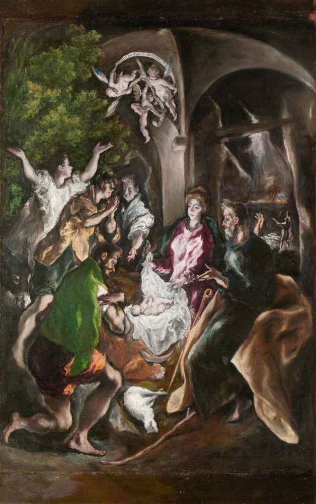 The Adoration of the Shepherds - El Greco