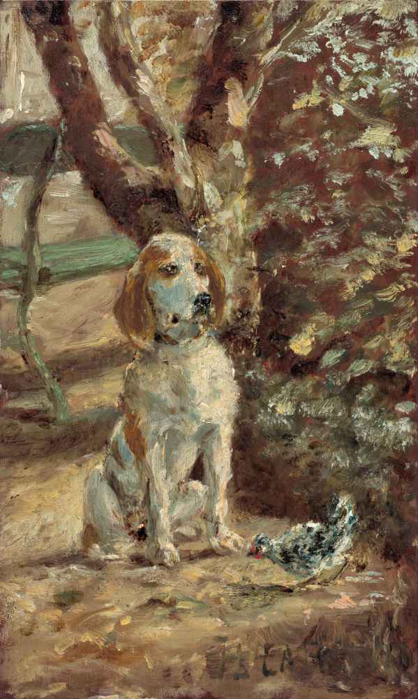 The Artists Dog Flèche - Henri de Toulouse-Lautrec