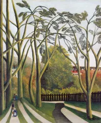 The Banks of the Bievre near Bicetre - Henri Rousseau