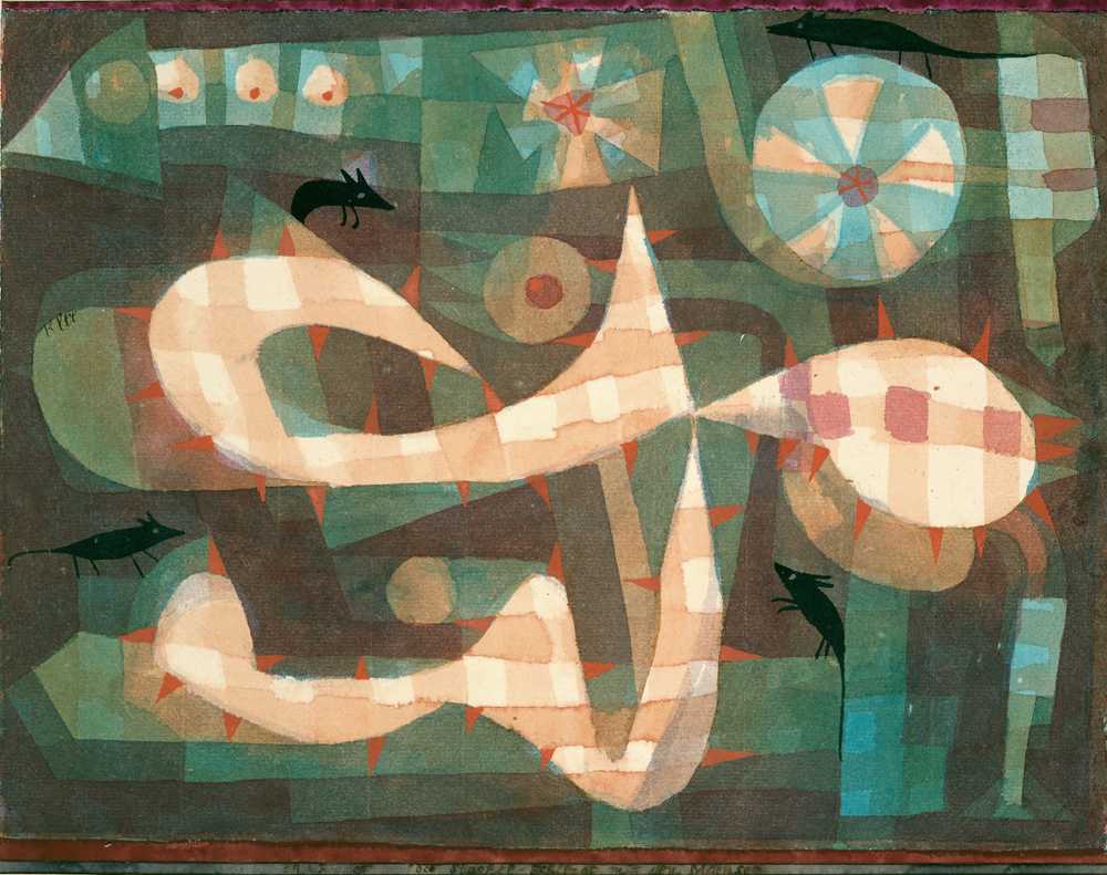 The Barbed Noose with the Mice (1923) - Paul Klee