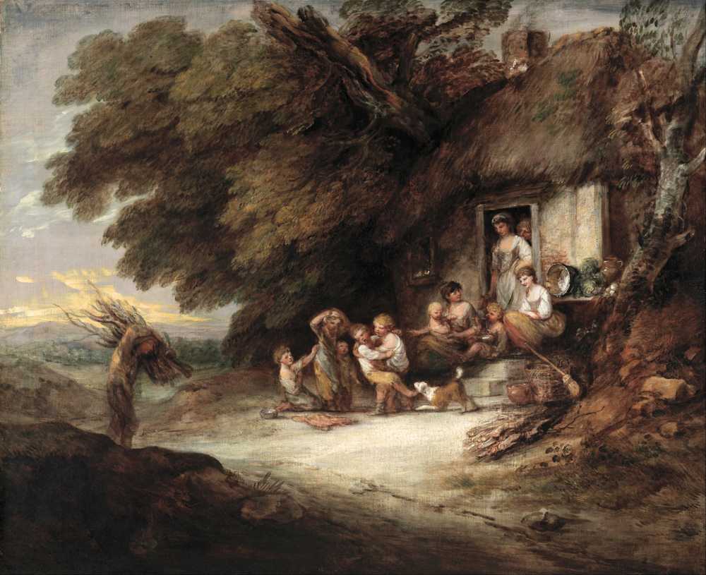 The Cottage Door (1773-1783) - Thomas Gainsborough