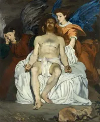 The Dead Christ with Angels - Edouard Manet