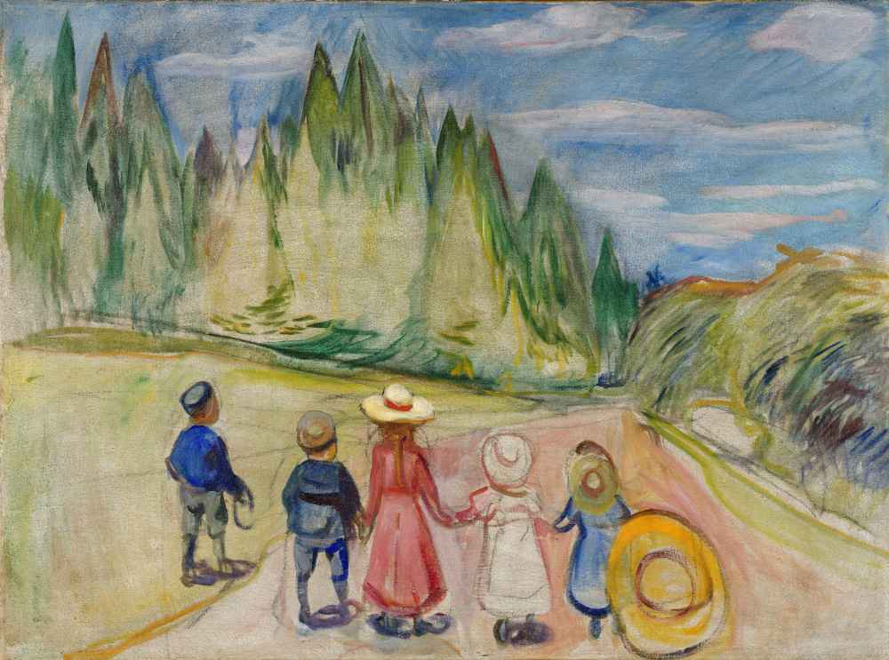 The Fairytale Forest - Edward Munch