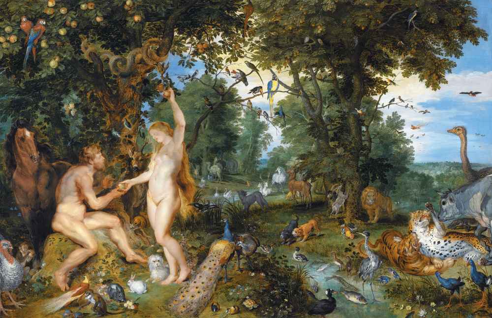 The Garden of Eden with the Fall of Man - Pieter Bruegel (starszy)