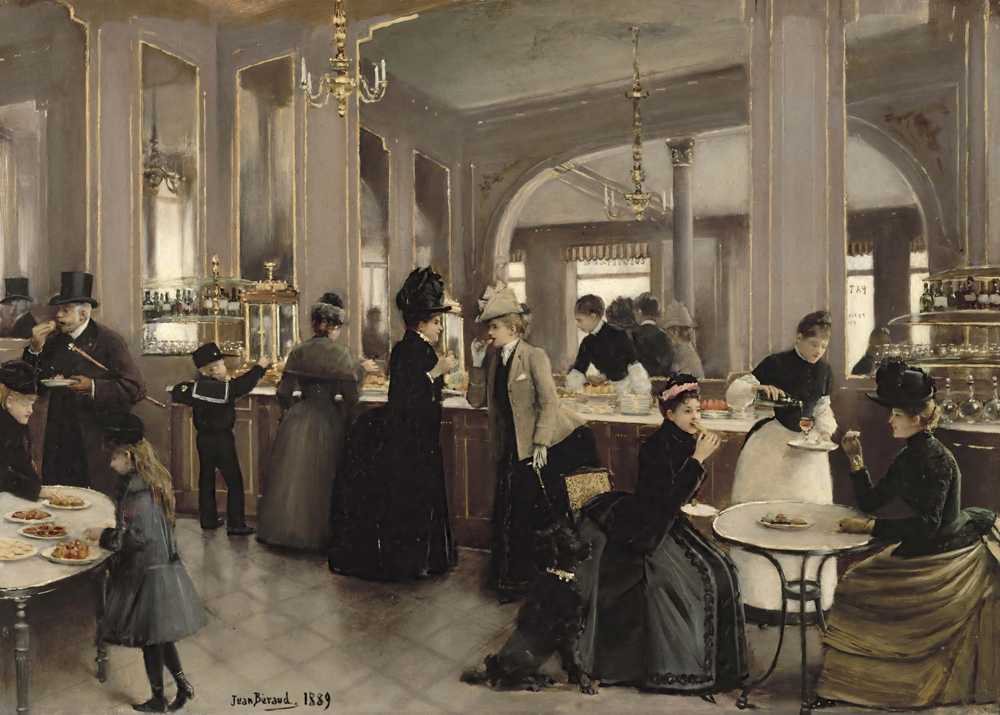 The Glopp pastry shop (1889) - Jean Beraud