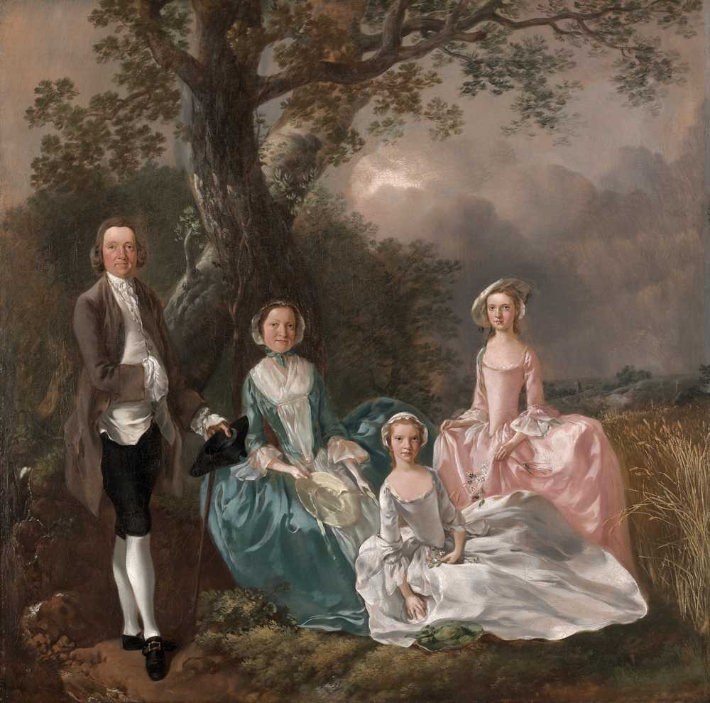 The Gravenor Family (ca. 1754) - Thomas Gainsborough
