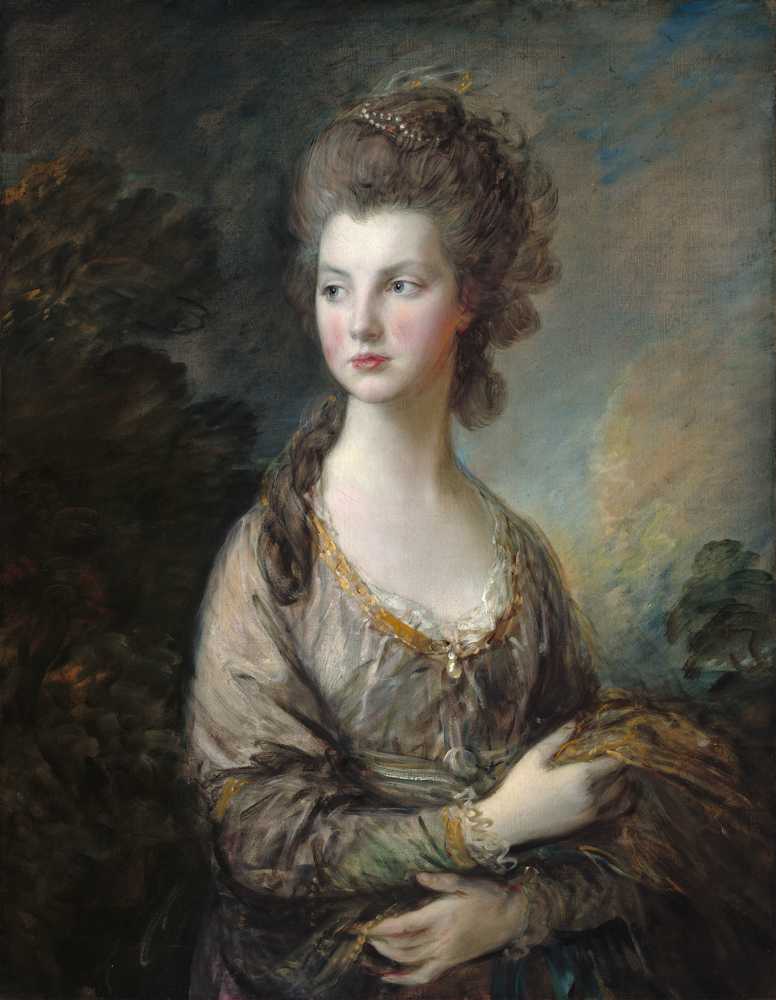 The Hon. Mrs. Thomas Graham (c. 1775-1777) - Thomas Gainsborough