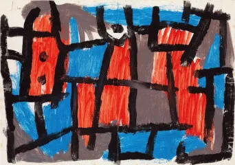 The Hour Before One Night (1940) - Paul Klee