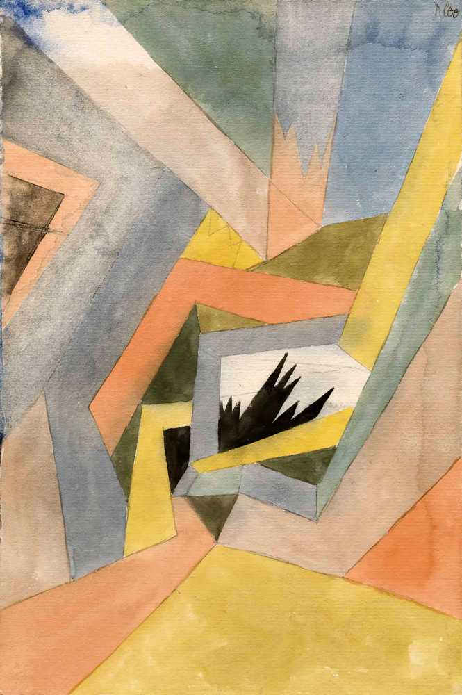 The Idea of Firs (1917) - Paul Klee