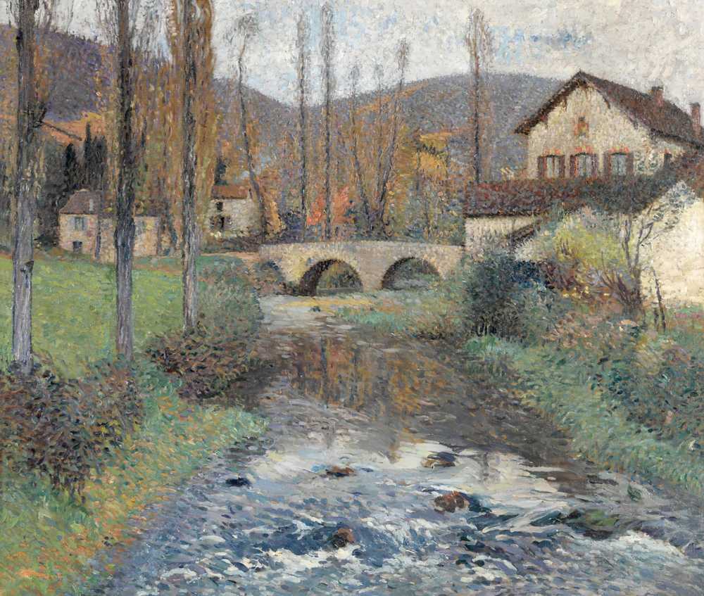 The Labastide-du-Vert Bridge (ca 1900-1905) - Henri-Jean Guillaume Martin