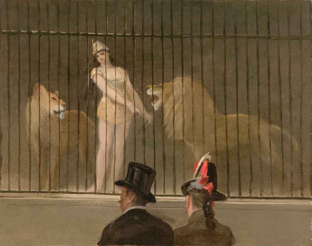 The Lion-tamer - Jean Louis Forain
