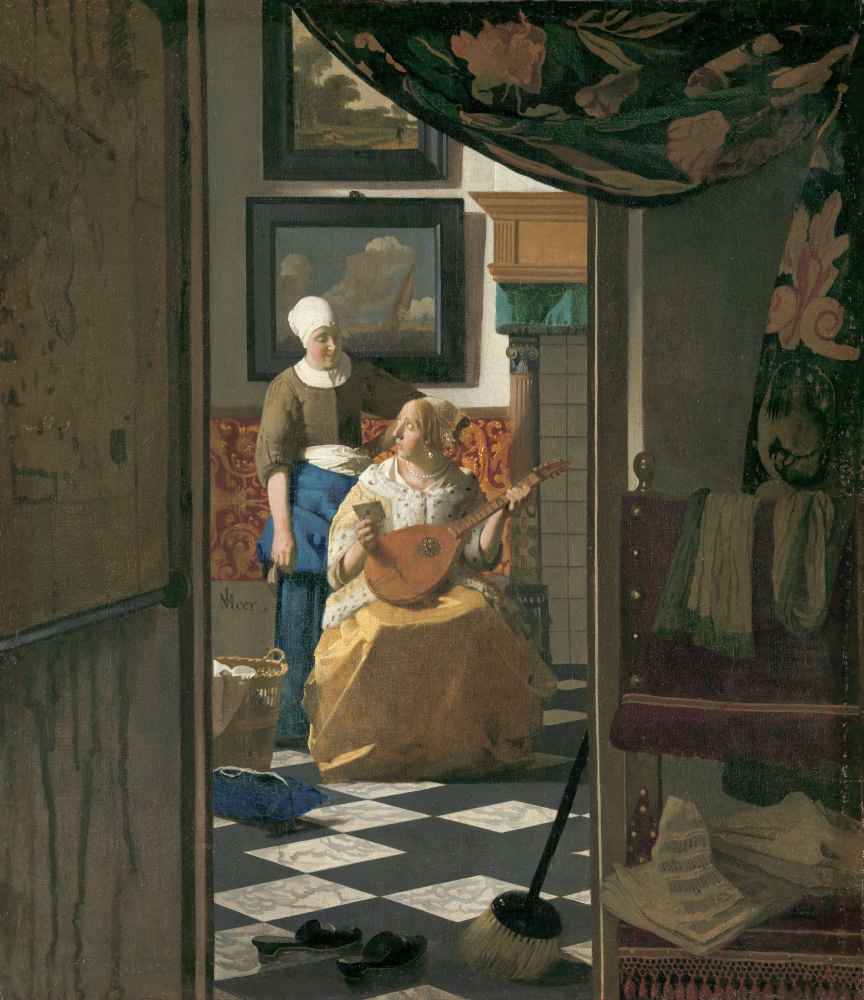The Love Letter - Jan Vermeer