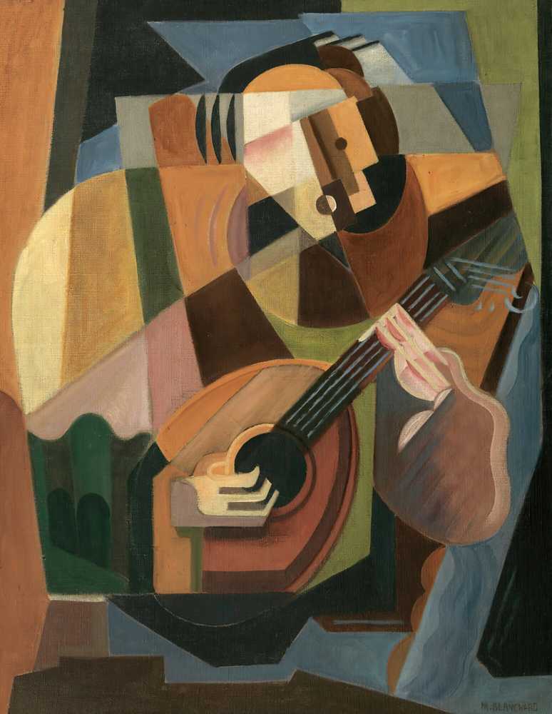 The Lute Player (1917-1918) - Maria Blanchard